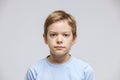 Portrait of cute young boy looking at camera Royalty Free Stock Photo