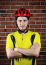 Portrait of a cyclist