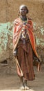 Portrait of Dassanech girl. Omorato, Ethiopia.