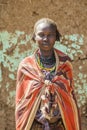 Portrait of Dassanech girl. Omorato, Ethiopia.