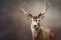 Portrait of a Deer in Tranquil Wilderness