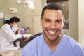 Portrait Of Dental Nurse In Dentists Surgery