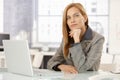 Portrait of determined businesswoman Royalty Free Stock Photo