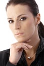 Portrait of determined businesswoman Royalty Free Stock Photo