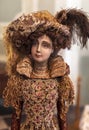 Portrait of Doll in Museum of Yaroslavl, Russia