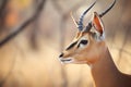 portrait of a dominant impala male