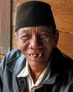 PORTRAIT OF ELDERLY MAN IN INDONESIA