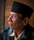 PORTRAIT OF ELDERLY MAN IN INDONESIA