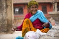 Portrait Of Nepali Woman