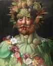 Portrait of Emperor Rudolf II as Vertumnus by Giuseppe Arcimboldo