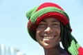 Portrait of Ethiopian boy with radiant face