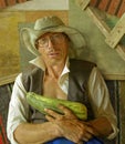 Portrait of a farmer