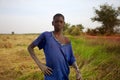 Portrait of a farmer in Mopti, Mali 2012