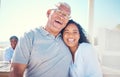 Portrait, father, daughter hug, picnic and smile for quality time, bonding and loving together. Face, dad and adult Royalty Free Stock Photo