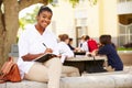 Portrait Of Female High School Student Wearing Uniform