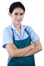 Portrait of female housekeeper