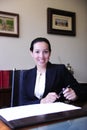 Portrait of a female lawyer at office