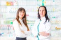 Portrait of female pharmacists