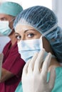 Portrait of a female surgeon Royalty Free Stock Photo