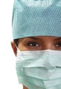 Portrait of a female surgeon Royalty Free Stock Photo