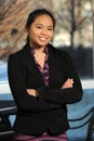 Portrait of Filipino Businesswoman Royalty Free Stock Photo