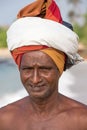 Portrait fisherman in South Sri Lanka