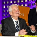 portrait of former Federal President Joachim Gauck during a book signing