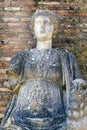 Portrait of Fortuna Annonaria statue, a Roman Goddess located at the domus of Fortuna Annonaria situated in ancent Roman village