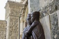 Portrait of the four tetrarchs Saint Mark, Venice, Italy Royalty Free Stock Photo