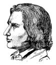 Portrait of Franz Liszt