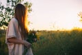 Portrait of freckled woman Royalty Free Stock Photo