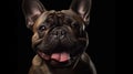 Portrait French Bulldog. Generative AI