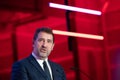 portrait of french politician Christophe castaner