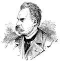 Portrait of Friedrich Wilhelm Nietzsche