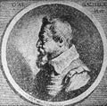 Portrait of Galileo Galilei, Italian astronomer, physicist and engineer