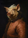 Portrait of a Gentleman Pig