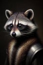 Portrait of a Gentleman Raccoon
