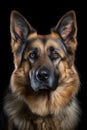 Portrait from German Shepard Dog