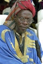 Portrait of Ghanaian man in traditional dress