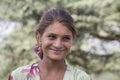 Portrait girl in Pushkar, India