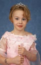 Portrait of girl - teenager in beautiful dress Royalty Free Stock Photo