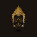 Portrait of a Gold Buddha