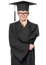 Graduate teen boy student Royalty Free Stock Photo