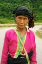 Portrait of a grandmother ethnicity Khang