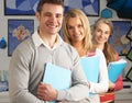 Portrait Of Group Of Teachers In Classroom Royalty Free Stock Photo