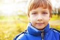 Portrait of a handsome boy Royalty Free Stock Photo