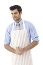 Portrait of handsome chef Royalty Free Stock Photo