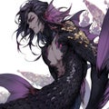 Handsome Anime Merman Scaled Creature