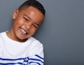 Portrait of a handsome little boy smiling Royalty Free Stock Photo