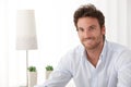 Portrait of handsome smiling man Royalty Free Stock Photo
